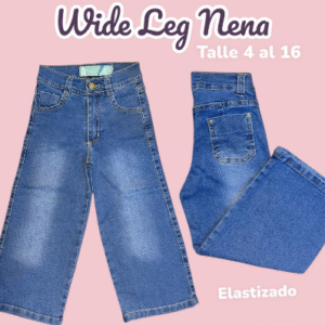 Jeans Wide leg celeste